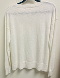Be Cool - White Spring Sweater Top
