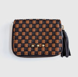 Wynona Woven Wallet Coffee