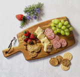 Acacia Wood Charcuterie Serving Paddle Board