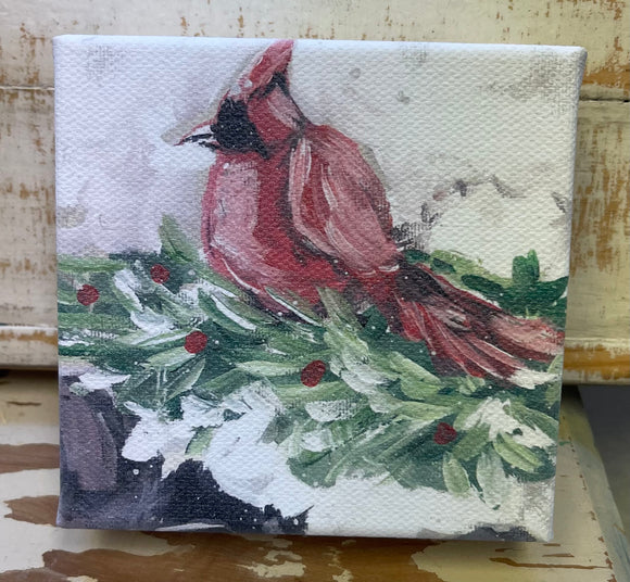 Cardinal Canvas Art Print