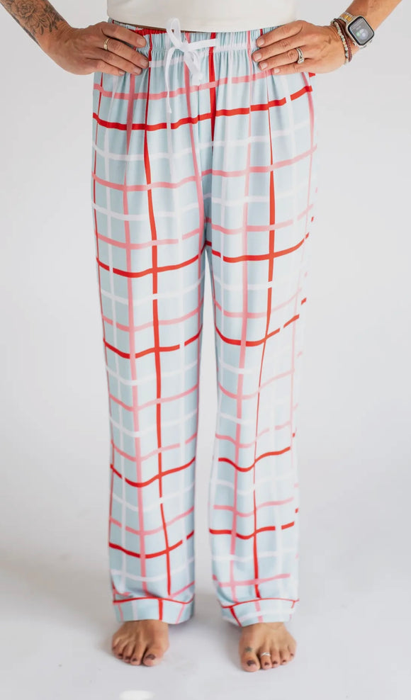 Blue Stripe Pajama Pant