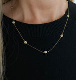 Dainty Diamond Necklace