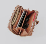 Wynona Woven Wallet Coffee