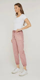 Rosy Pink High Rise Jogger