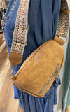 Cross Body Tan Purse