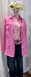 Pink Floral Mesh