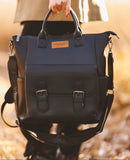 Wrangler Convertible Grain Black Backpack