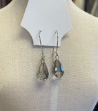 Crystal Tear Drop Earrings