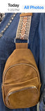 Cross Body Tan Purse