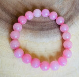 Glass Soft Pink Bracelet