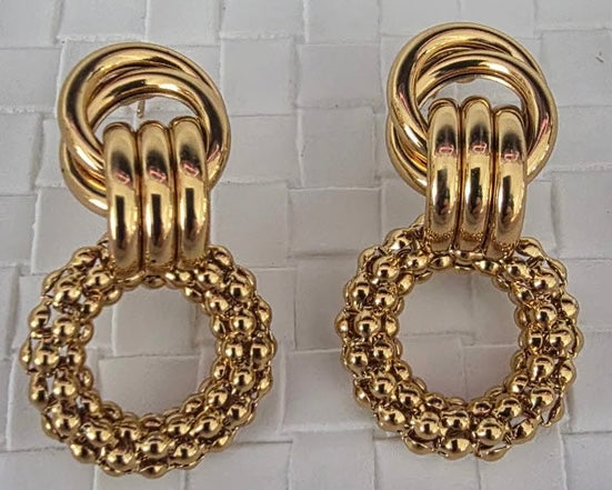Gold Avery Earrings