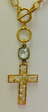 Pastel Beaded Cross