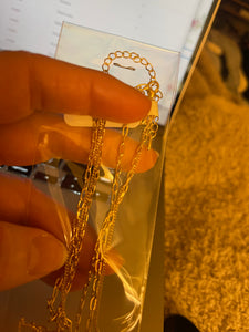 Triple Layer Delicate Chain Necklace