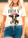 Holy Cow Bling Tee Shirt