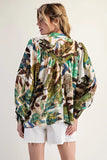 Ocean Mist Button Down Top