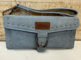 Blue Western Stud Wrangler