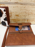 Brown Cow Print Wrangler
