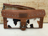 Brown Cow Print Wrangler