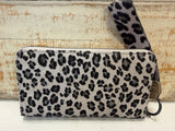 Grey Leopard Wallet Wrangler