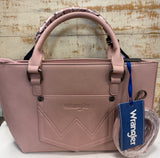 Pink Braided Bandana Purse Wranger
