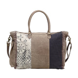 Retro Vintage Print Weekender Bag
