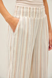 DOUBLE GAUZE WIDE LEG PANTS