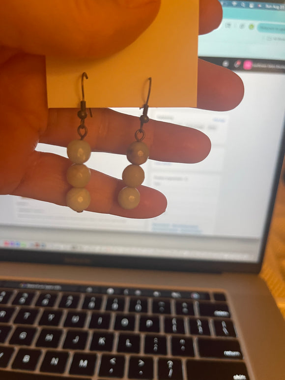Natural Stone Earrings