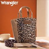 Wrangler Wildside Cheetah Top Handle Tote Bag