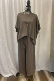 Easel - Mocha Soft Pants