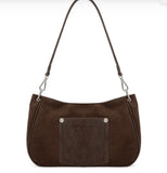 Wrangler Studded Western Shoulder Crossbody Bag - Coffee