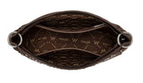 Wrangler Studded Western Shoulder Crossbody Bag - Coffee