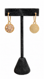 Reversible Mixed Metal Earrings