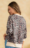 Crewneck Leopard Top