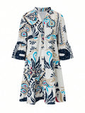 CASUAL FLORAL DRESS