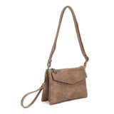Liz Soto Handbags - Lexi 3318 cross body with wristlet: Black