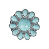 Turquoise Chrome Phone Socket