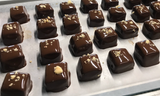 Honey Hazelnut Caramels in 70% Dark chocolate