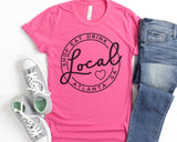 Custom Local Circle Shop Eat Drink Tee Andover Tee