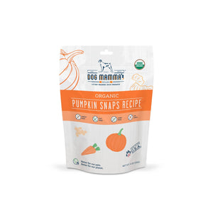 Dog Mamma's LLC - Organic Pumpkin Snaps Recipe - Gourmet Dog Treats