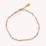 Nikki Smith Designs - Multi Beaded Anklet