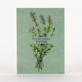Bentley Seed Co. - It's Birthday Thyme - Thyme Seed Packets