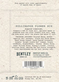 Bentley Seed Co. - Bee Kind Help Pollinators Kraft Bee - Flower Mix Seed Packets