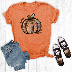 Tie Dye Pumpkin Graphic Tee