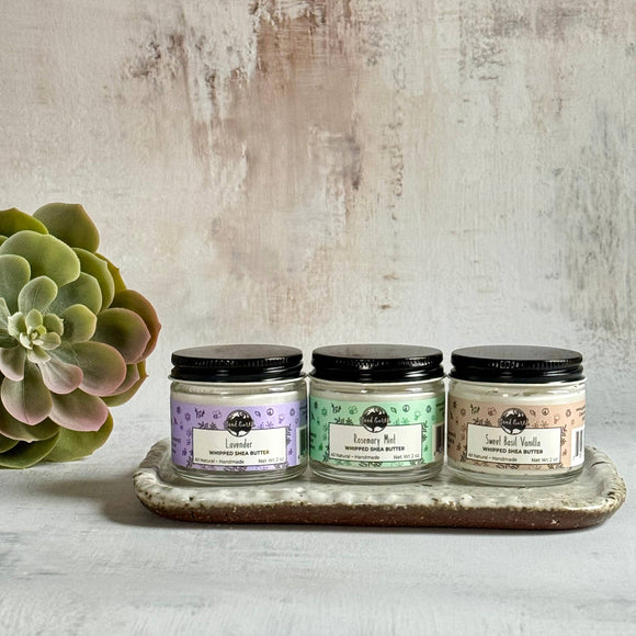 Good Earth Soap - Shea Butter Tubs: Sweet Basil Vanilla