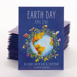Bentley Seed Co. - Earth Day Planet Pollinator - Pollinator Flower Mix Seed Packets