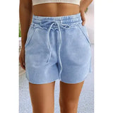 Mineral Washed Raw Cut Shorts