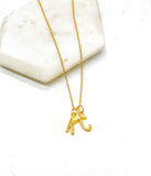 Gold KC Kansas City Hometown Necklace Chiefs Game Day