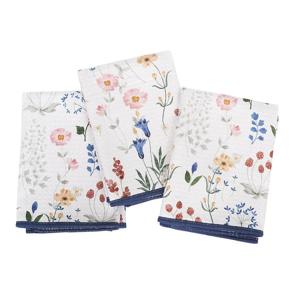 Serenity Floral - Mighty Mini Towel (Set of 3)