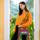 Sunset Hand Tooled Bag