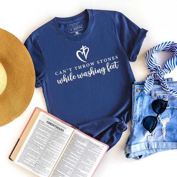 Can't Throw Stones While Washing Feet